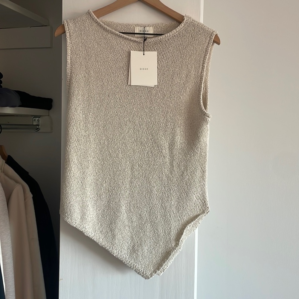 Dissh Althea Stone Knit Top